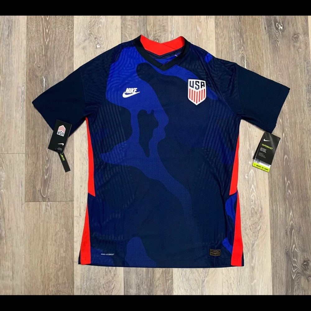 Men’s Size Medium Nike 2020 USMNT USA National Team Vaporknit Jersey CD0603-475